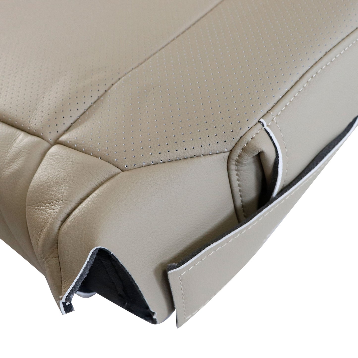 Passenger Bottom Leather Replacement Seat Cover Tan For 2007-2012 LEXUS ES350