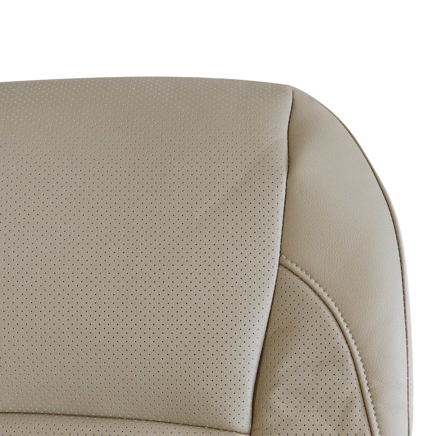 Passenger Bottom Leather Replacement Seat Cover Tan For 2007-2012 LEXUS ES350