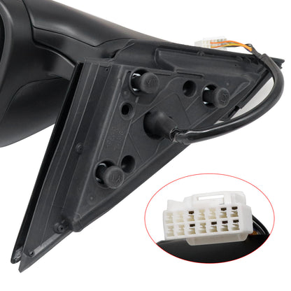 Fit Honda Accord 2023-24 7Pins Passenger RH Black Side Mirror Heated Blind Spot