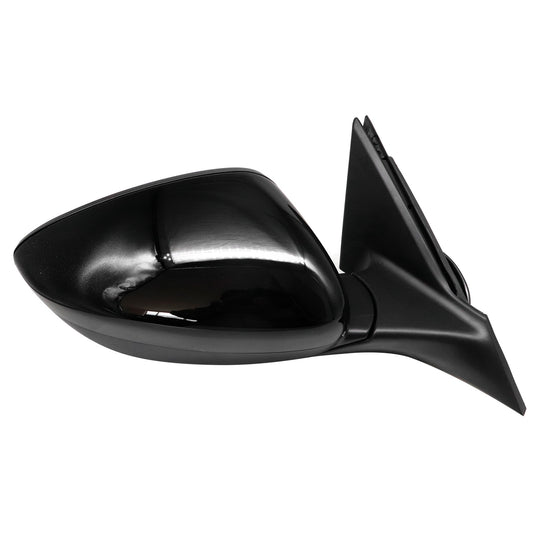 Fit Honda Accord 2023-24 7Pins Passenger RH Black Side Mirror Heated Blind Spot