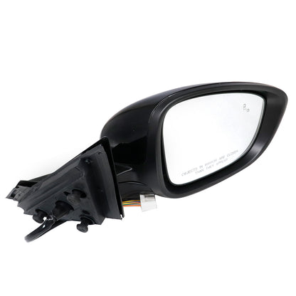 Fit Honda Accord 2023-24 7Pins Passenger RH Black Side Mirror Heated Blind Spot