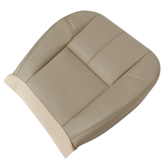 For 07-14 Chevy Silverado Tahoe Suburban Passenger Side Bottom Seat Cover Tan