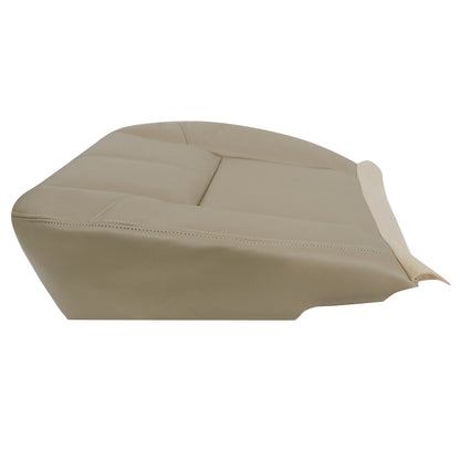 For 2007 2008 2009 2010 2011 Chevy Tahoe Driver Bottom Leather Seat Cover Tan