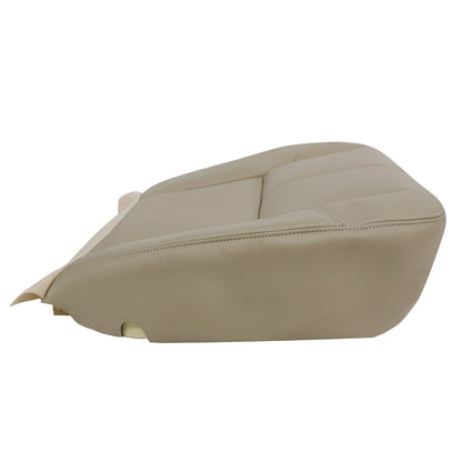 For 2007 2008 2009 2010 2011 Chevy Tahoe Driver Bottom Leather Seat Cover Tan