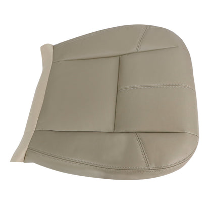 For 2007 2008 2009 2010 2011 Chevy Tahoe Driver Bottom Leather Seat Cover Tan