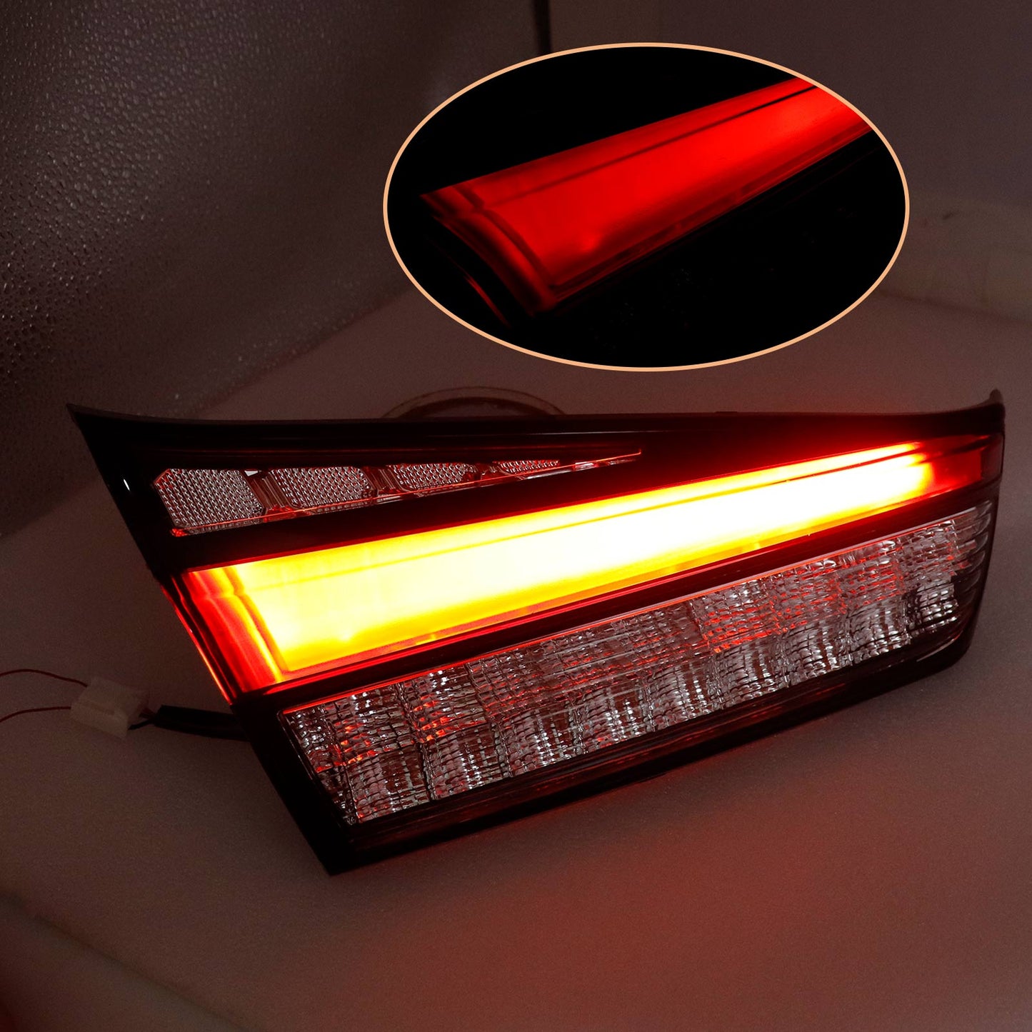 Left Inner Side Tail Light Brake Lamp Fit 2020-2024 Mitsubishi Outlander Sport