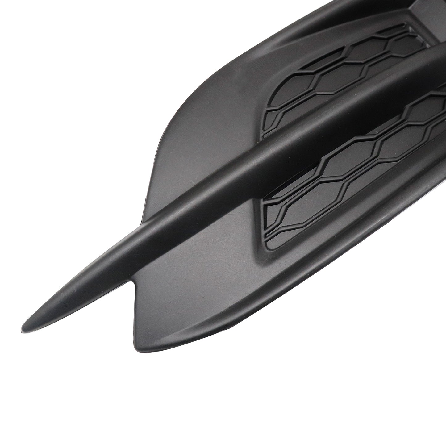 Fits Honda Civic Sedan 16-18 1 Set Rear Bumper Reflector w/Molding Cover Trim