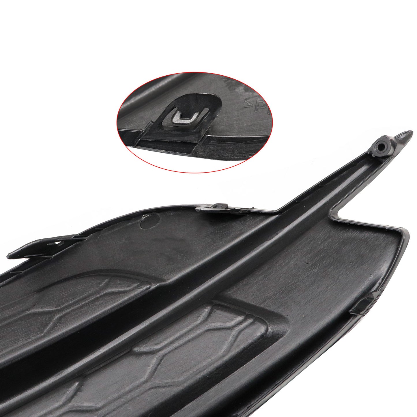 Fits Honda Civic Sedan 16-18 1 Set Rear Bumper Reflector w/Molding Cover Trim
