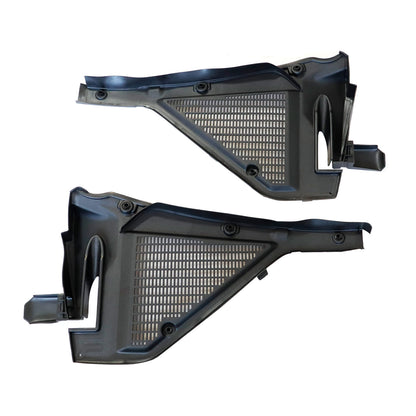 2pcs Cabin Air Filter Microfilter Housing For BMW X5 X6 E70 E71 2007-2013