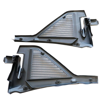 2pcs Cabin Air Filter Microfilter Housing For BMW X5 X6 E70 E71 2007-2013