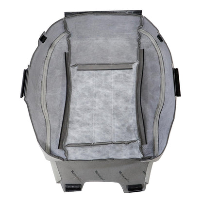 Fits 2011-16 Chrysler Town & Country Driver Side Lower Seat Cover ( Gray )