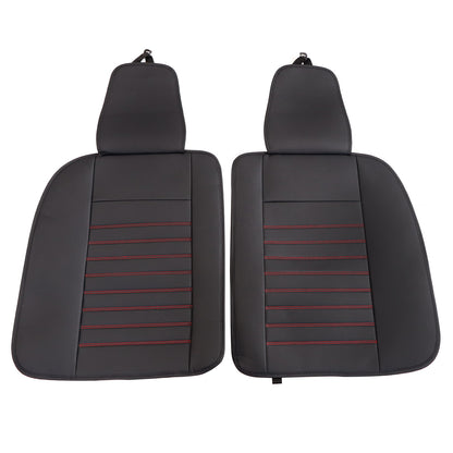 For 2007-2023 Toyota Tacoma Crew Cab 4-Door Car 5-Seat Covers PU Leather Cushion
