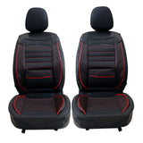 For 2007-2023 Toyota Tacoma Crew Cab 4-Door Car 5-Seat Covers PU Leather Cushion