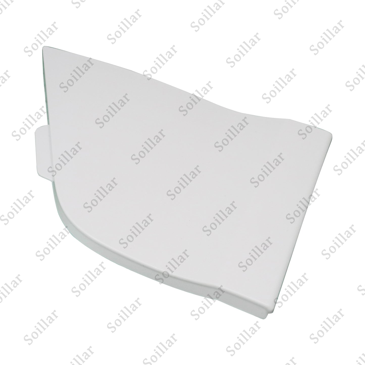Fit (2015-2023) Ford Transit Fuel Door Gas Cap Hatch Cover Trim Panel White