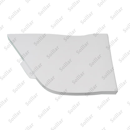 Fit (2015-2023) Ford Transit Fuel Door Gas Cap Hatch Cover Trim Panel White