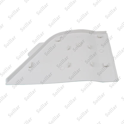 Fit (2015-2023) Ford Transit Fuel Door Gas Cap Hatch Cover Trim Panel White