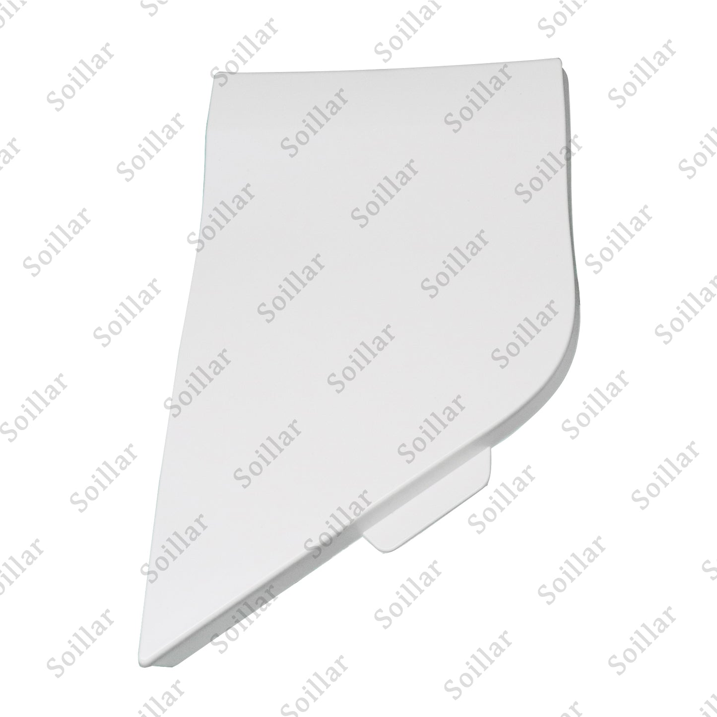 Fit (2015-2023) Ford Transit Fuel Door Gas Cap Hatch Cover Trim Panel White