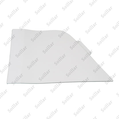 Fit (2015-2023) Ford Transit Fuel Door Gas Cap Hatch Cover Trim Panel White