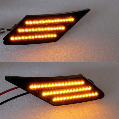 1Pair Sequential Smoke LED Side Marker Signal Lights For Subaru BRZ Scion FRS 86