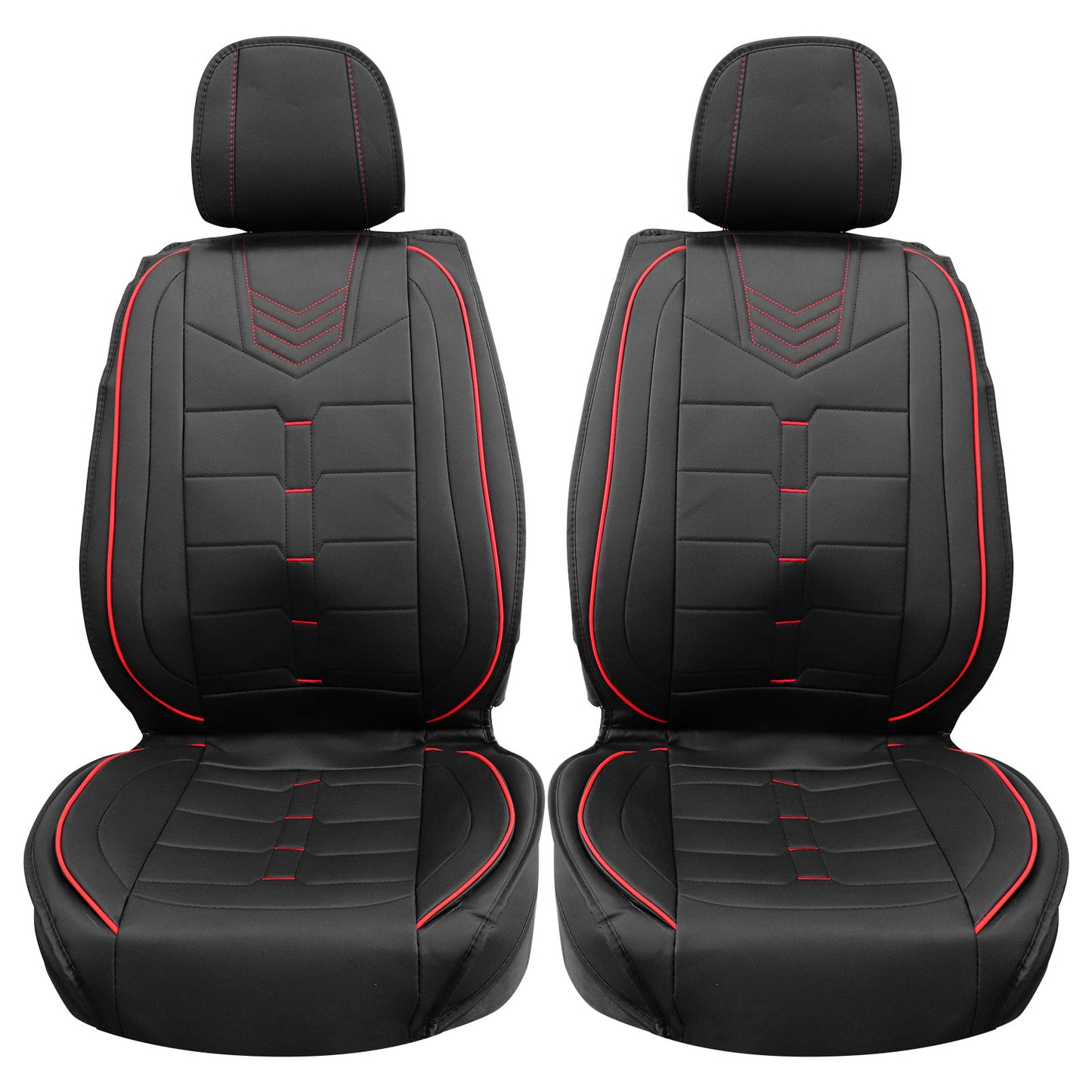 Pu Leather Car 5-Seat Covers Black For Toyota Tacoma Crew Cab 4-Door 2007-2023