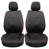 Pu Leather Car 5-Seat Covers Black For Toyota Tacoma Crew Cab 4-Door 2007-2023