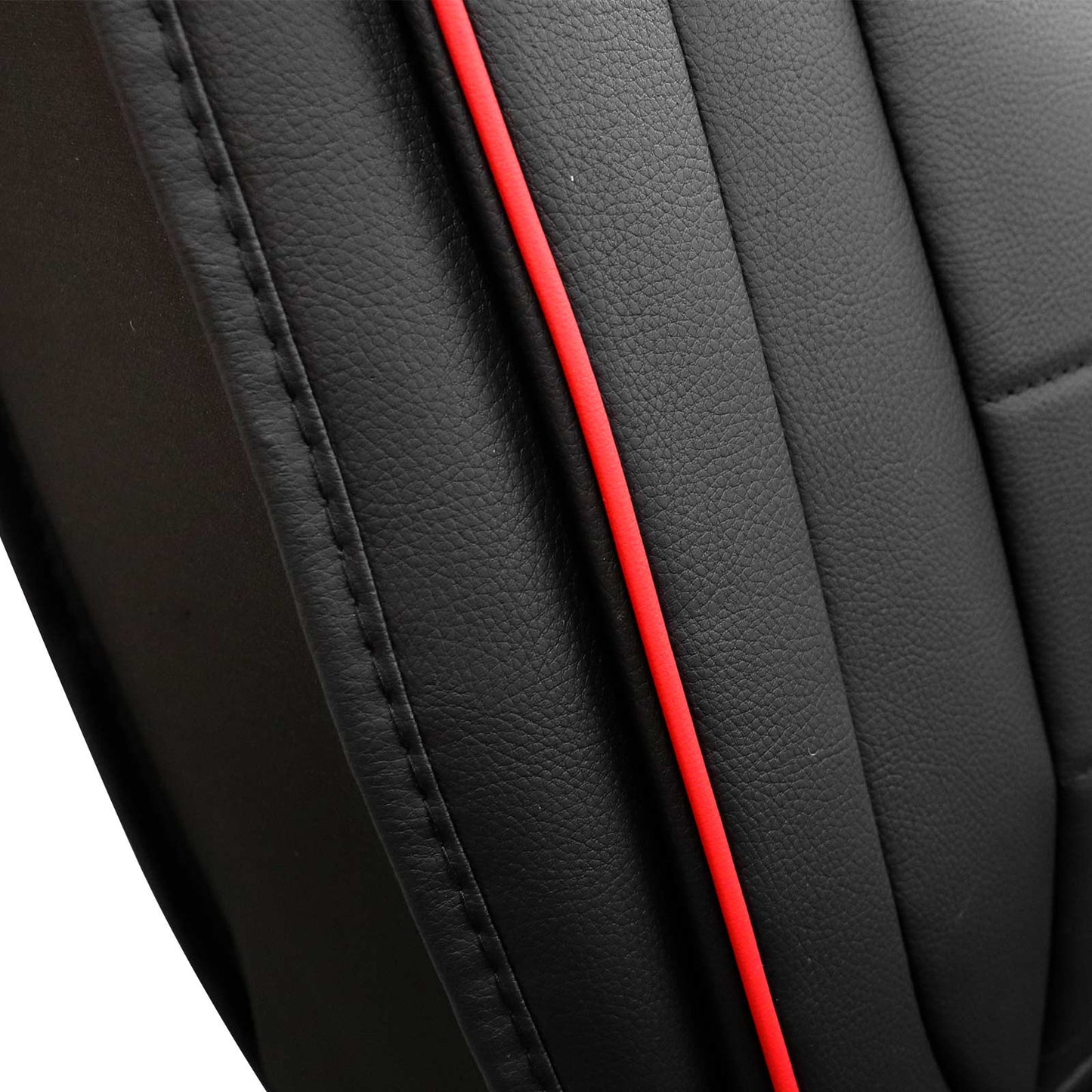Pu Leather Car 5-Seat Covers Black For Toyota Tacoma Crew Cab 4-Door 2007-2023