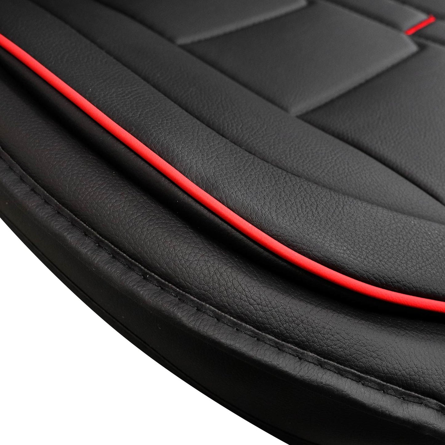 Pu Leather Car 5-Seat Covers Black For Toyota Tacoma Crew Cab 4-Door 2007-2023