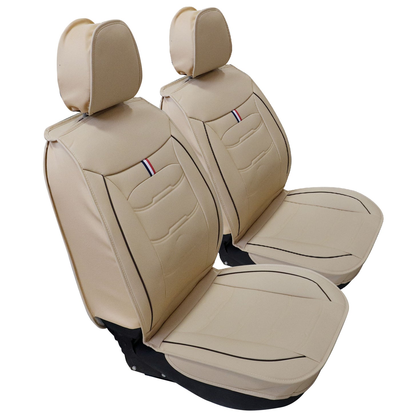 Fits Hyundai Seat Cover 5 Seat Full Set Leather Waterproof Front Rear Cushion