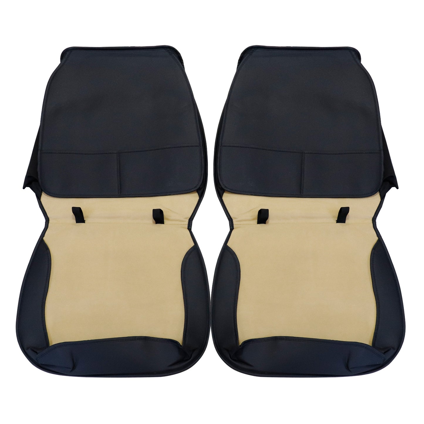For GMC Sierra Seat Cover 5 Seat Full Set Leather Protector Front Rear Cushion