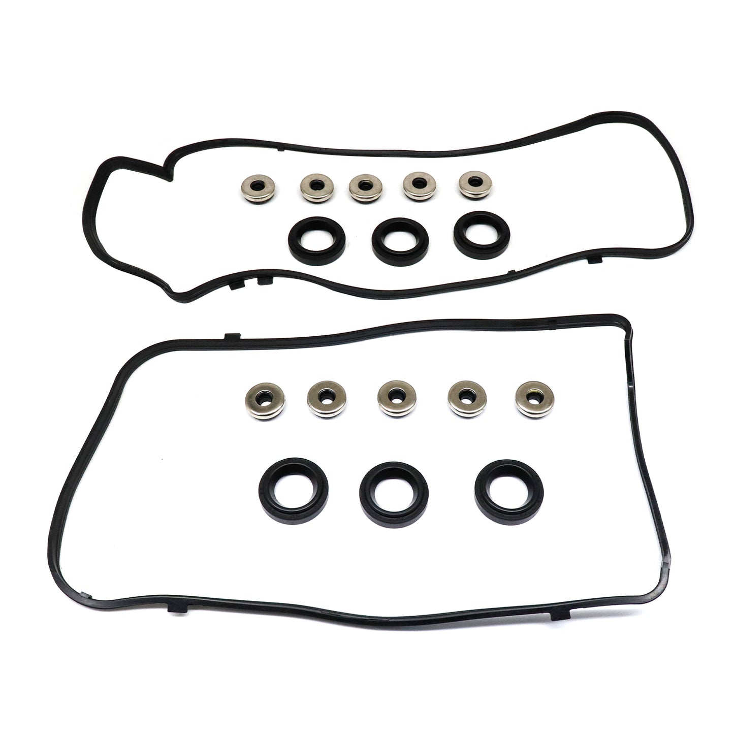 FRONT/REAR Valve Cover Gasket Kit Fit 2008-2017 Honda Acura PILOT MDX V6