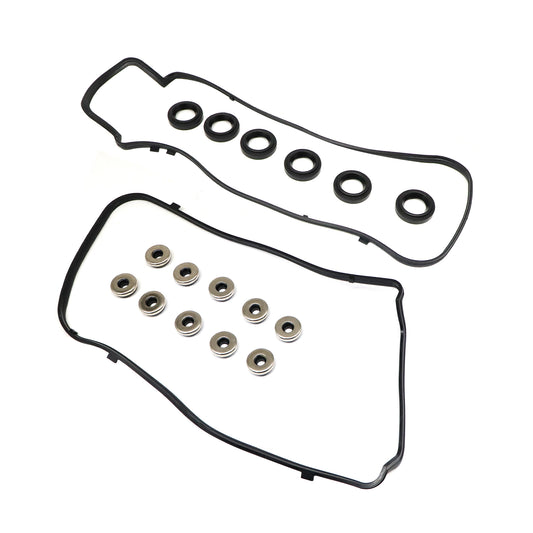 FRONT/REAR Valve Cover Gasket Kit Fit 2008-2017 Honda Acura PILOT MDX V6