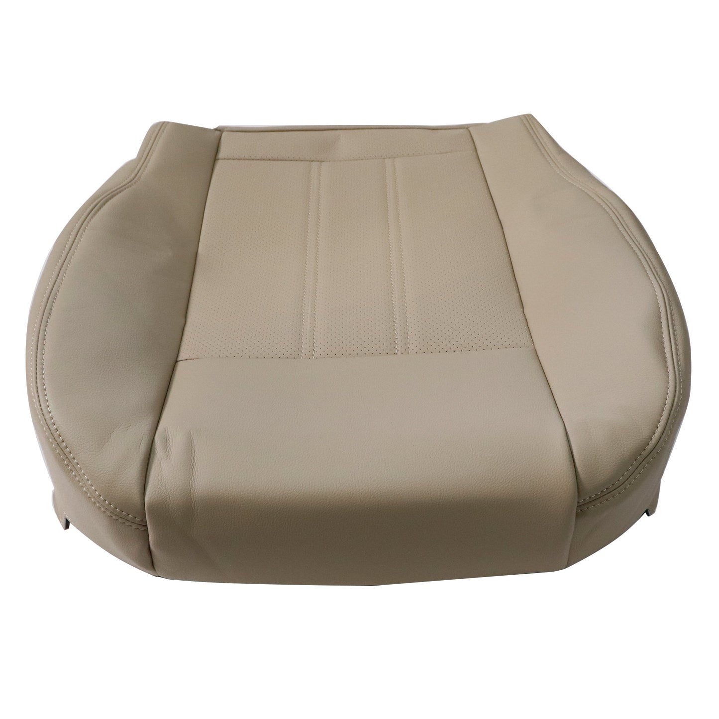 Fits 2011-16 Chrysler Town & Country Driver Side Lower Leather Seat Cover Tan