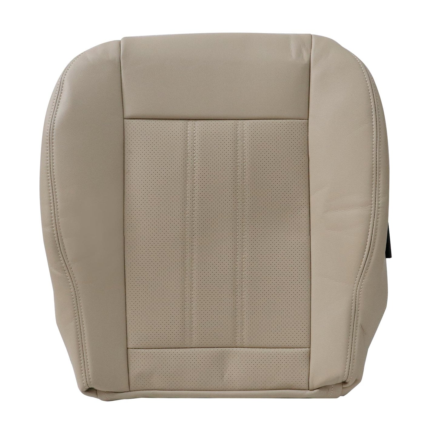 Fits 2011-16 Chrysler Town & Country Driver Side Lower Leather Seat Cover Tan