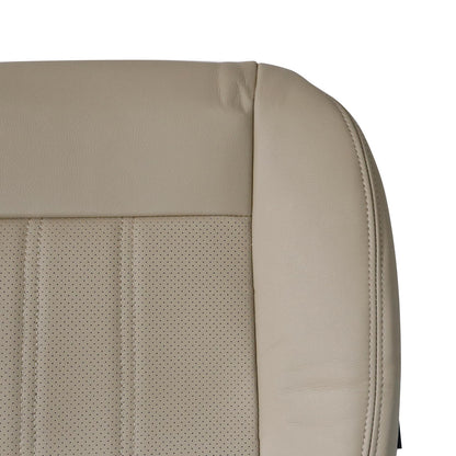 Fits 2011-16 Chrysler Town & Country Driver Side Lower Leather Seat Cover Tan