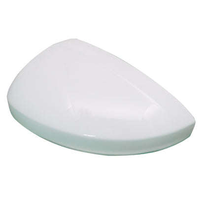 Left RearView Mirror Cover Replace For Volkswagen Tiguan 2018-2022 White