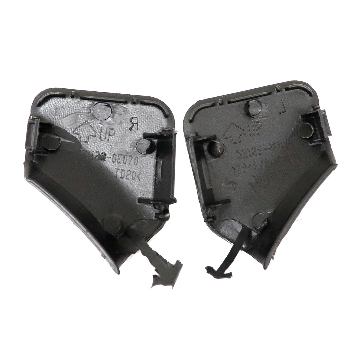 For 2011-2013 Toyota Highlander Front Bumper Tow Hook Cover Eye Bracket Cap New