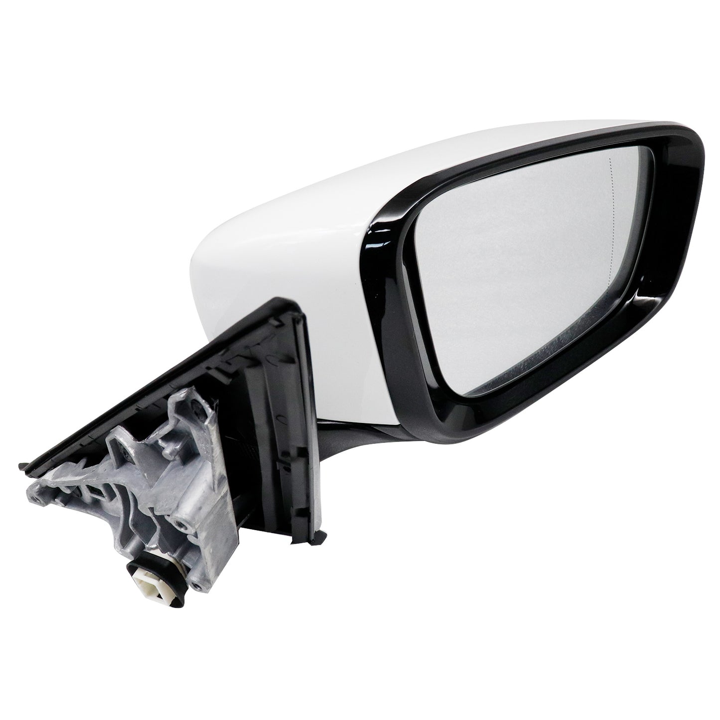 NEW 1X WHITE RIGHT PASSENGER MIRROR FITS FOR BMW 320i 330i 330e 2019-2023