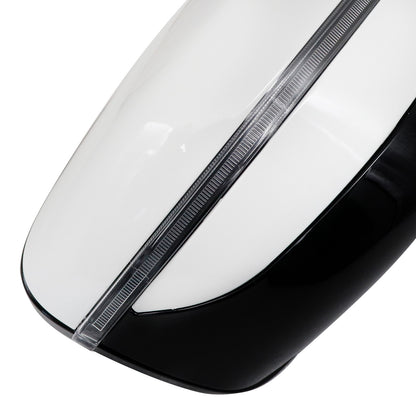 NEW 1X WHITE RIGHT PASSENGER MIRROR FITS FOR BMW 320i 330i 330e 2019-2023