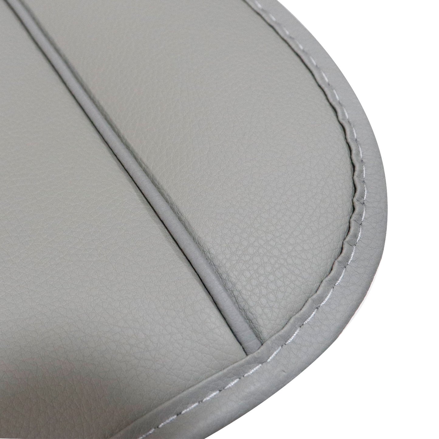 PU Leather Seat Covers Full Set Front & Rear Cushion For Toyota Camry Gray