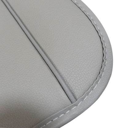 PU Leather Seat Covers Full Set Front & Rear Cushion For Toyota Camry Gray
