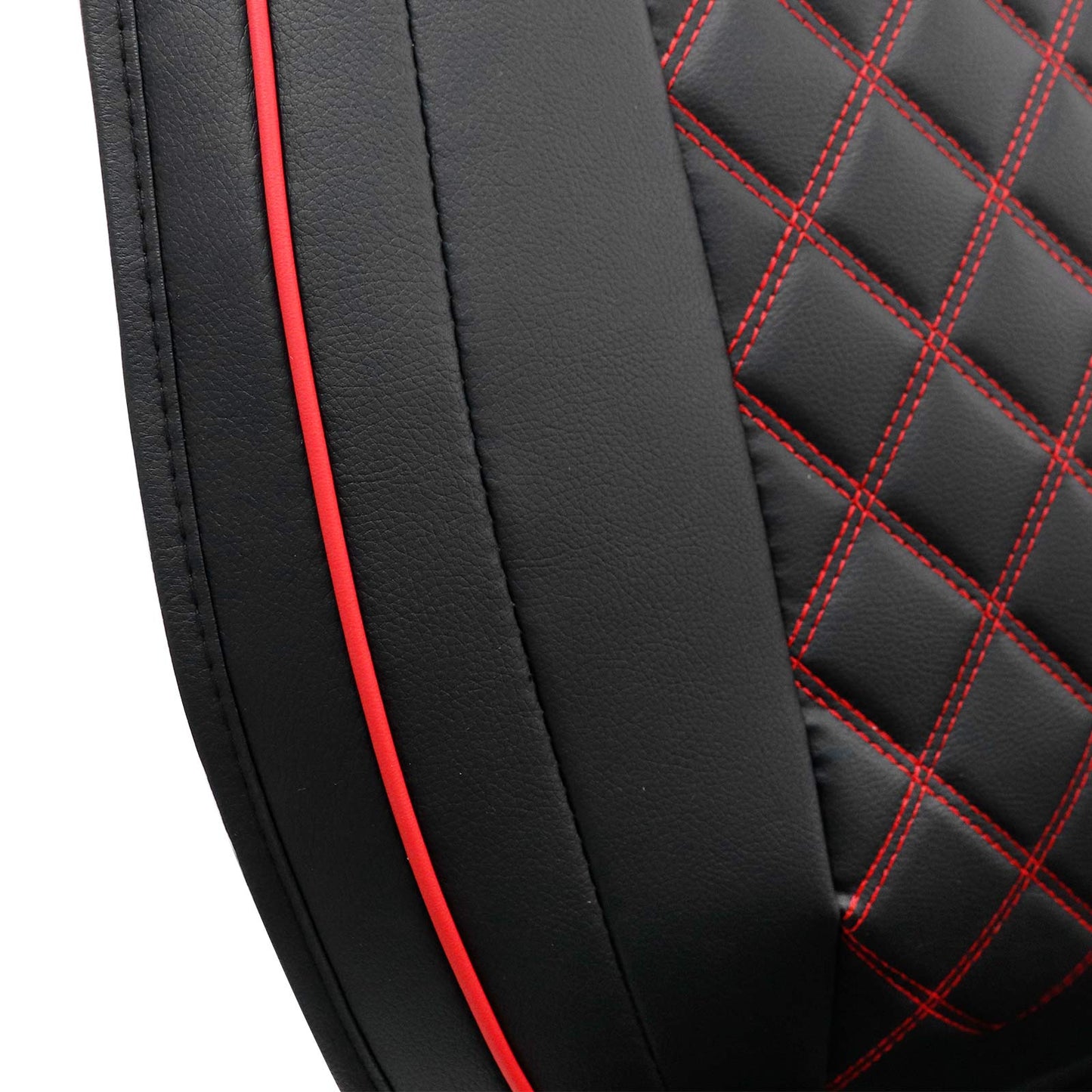 PU Leather Seat Covers Full Set Front & Rear Cushion For Mitsubishi Outlander