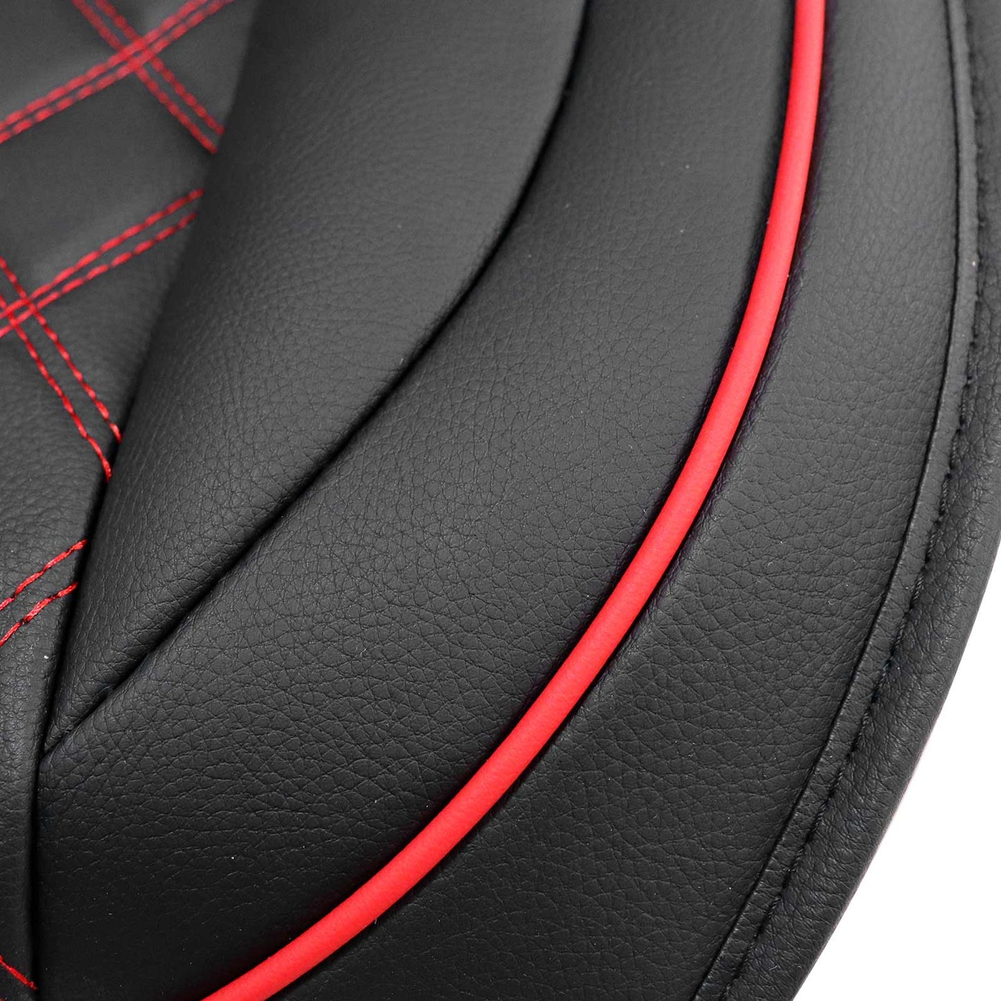 PU Leather Seat Covers Full Set Front & Rear Cushion For Mitsubishi Outlander