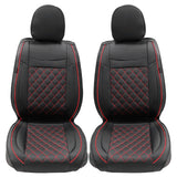 PU Leather Seat Covers Full Set Front & Rear Cushion For Mitsubishi Outlander