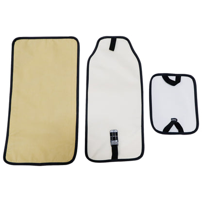 PU Leather Seat Covers Full Set Front & Rear Cushion For Mitsubishi Outlander