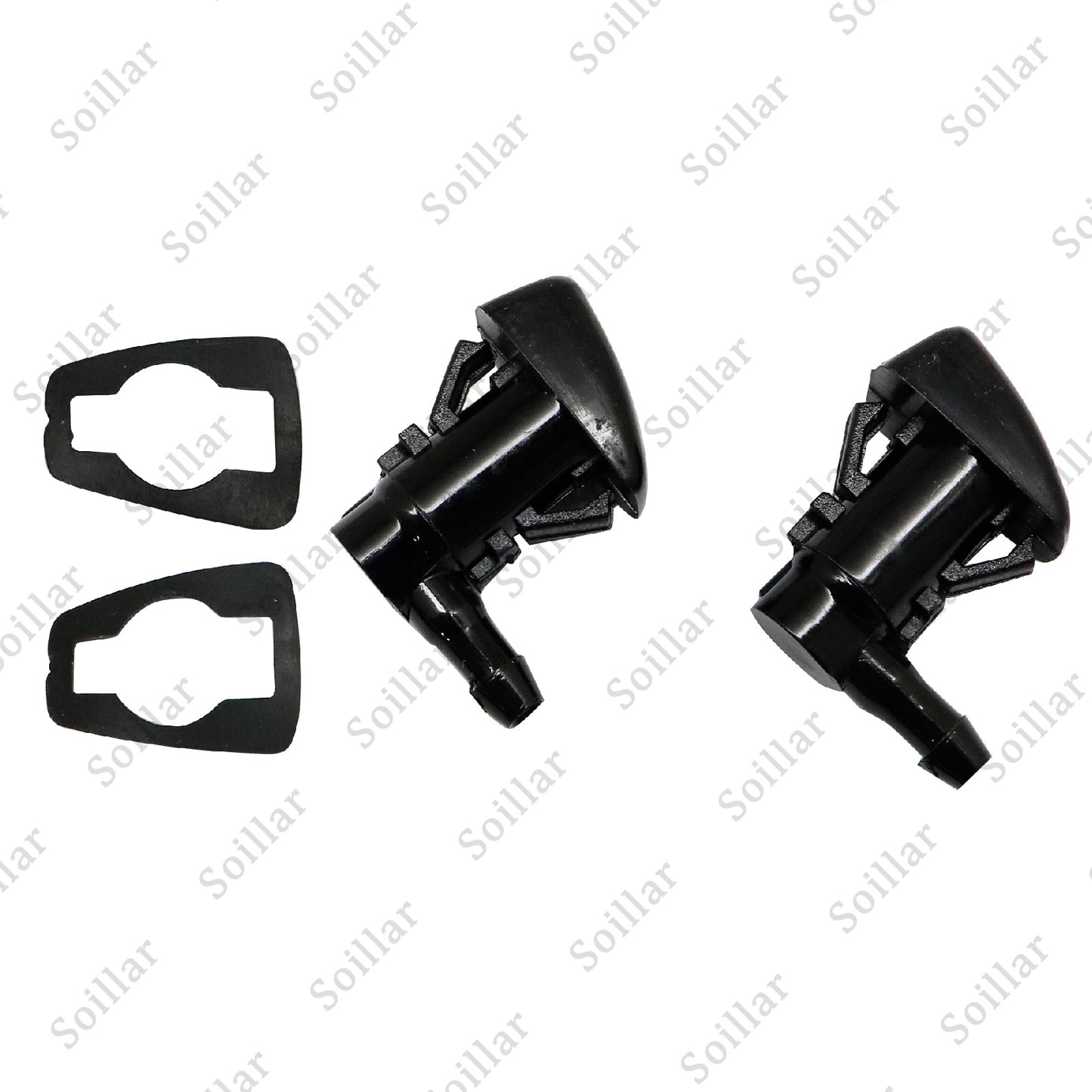 2 Pcs Windshield Washer Nozzle BE8Z17603A For Ford Fiesta 2011-2018 2019