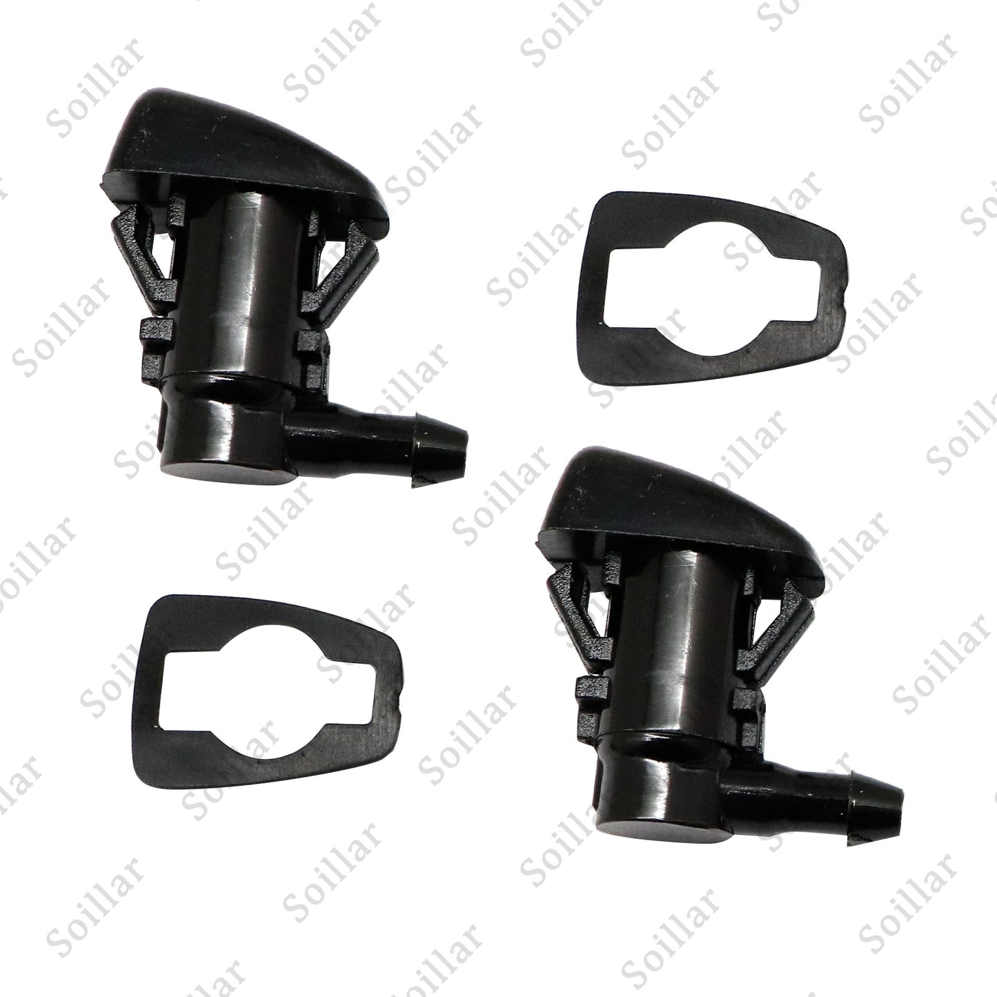 2 Pcs Windshield Washer Nozzle BE8Z17603A For Ford Fiesta 2011-2018 2019