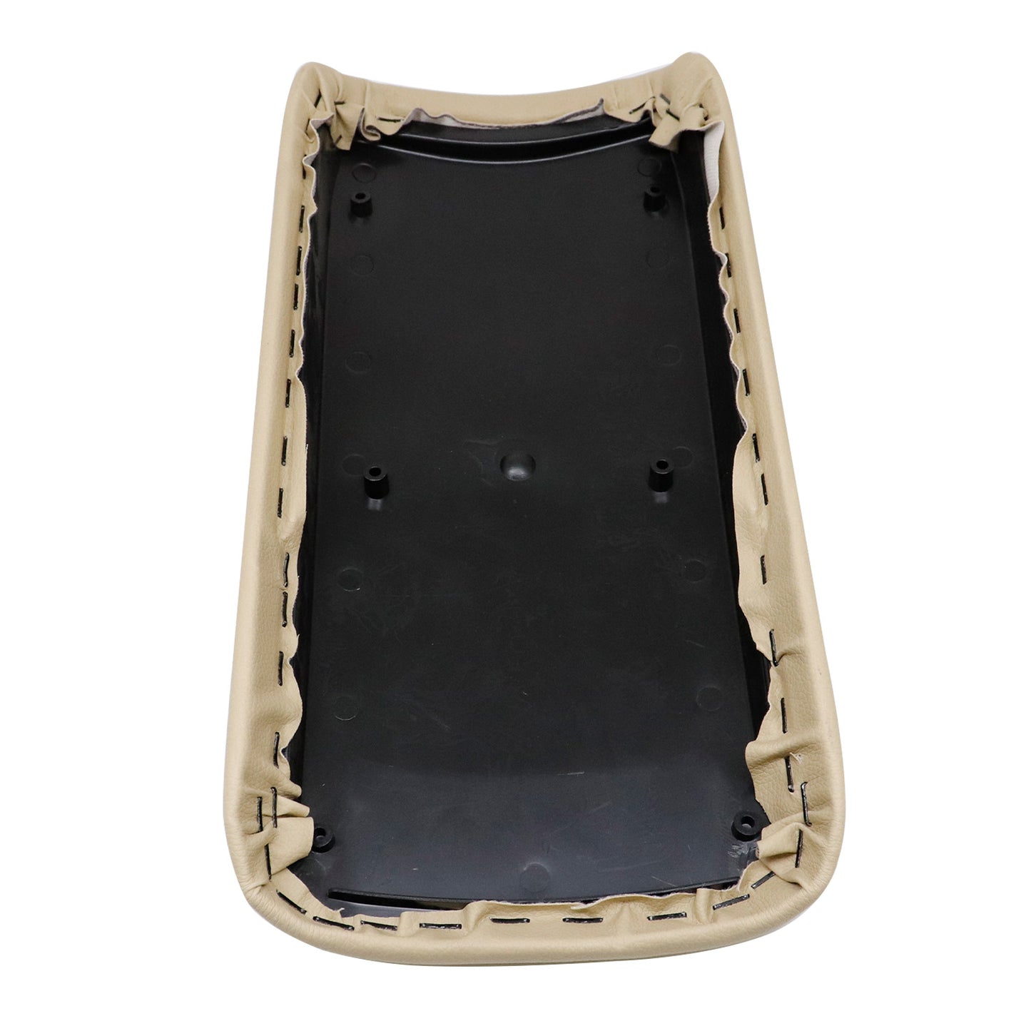 Center Console Lid Box Cover Armrest Pad Replace For 2006-11 Honda Civic Beige