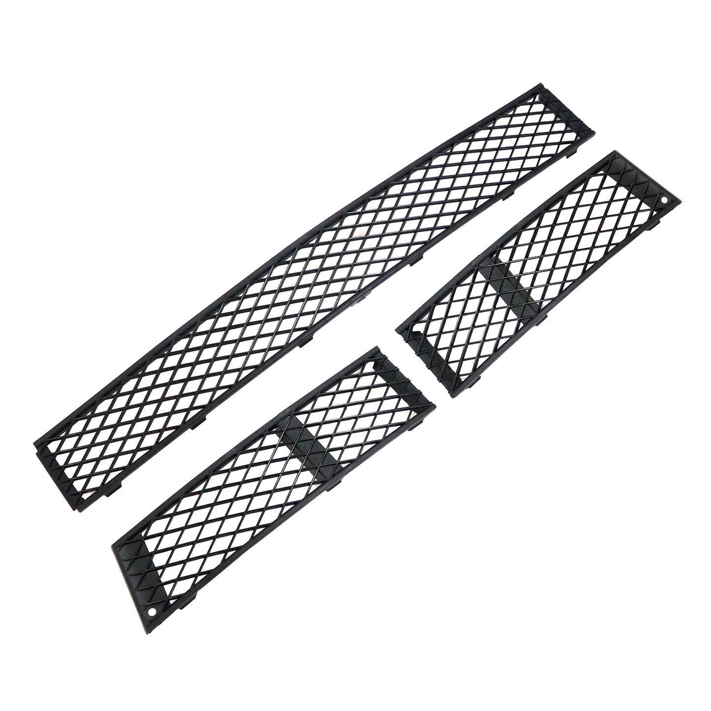 New For BMW 7 Series F01 F02 F03 F04 Set Of Front Bumper Lower Grills