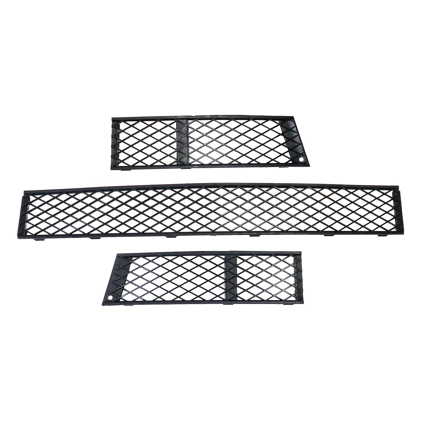 New For BMW 7 Series F01 F02 F03 F04 Set Of Front Bumper Lower Grills