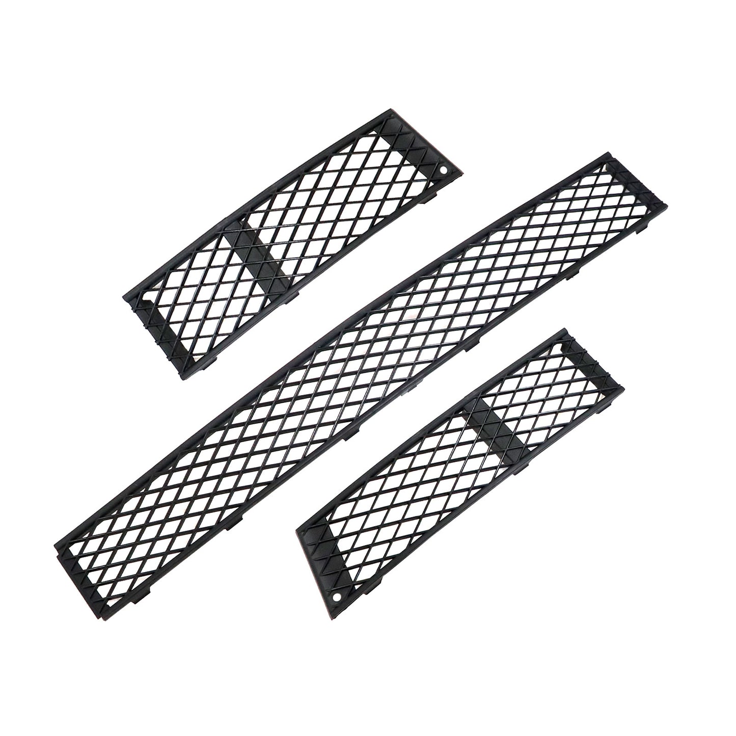 New For BMW 7 Series F01 F02 F03 F04 Set Of Front Bumper Lower Grills